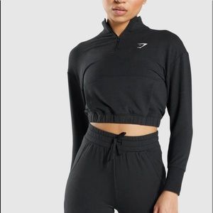 Gymshark Training Cropped Sweater- Large